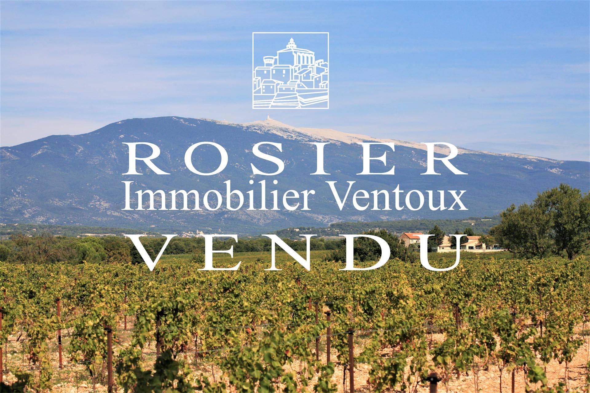 ROSIER IMMOBILIER, Vendu secteur Ventoux