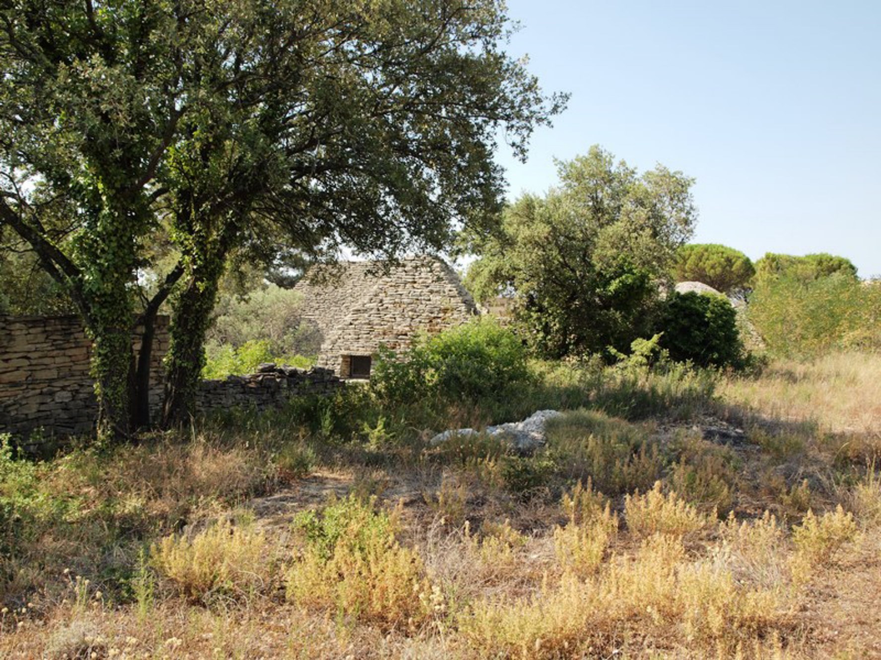 Très beau terrain à bâtir viabilisé à vendre à Gordes