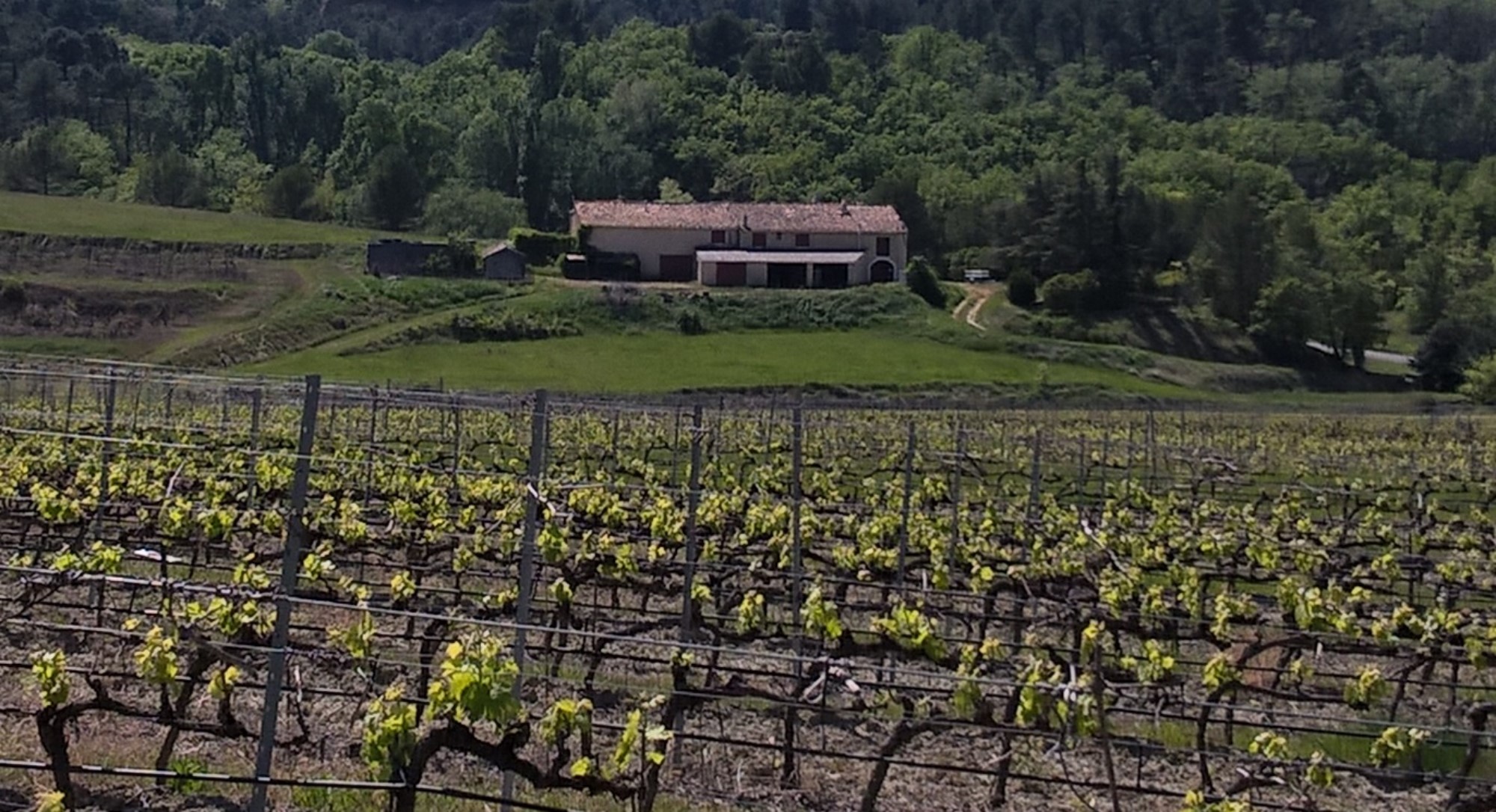 A vendre dans le Luberon, mas à restaurer à l'orée d'un village   