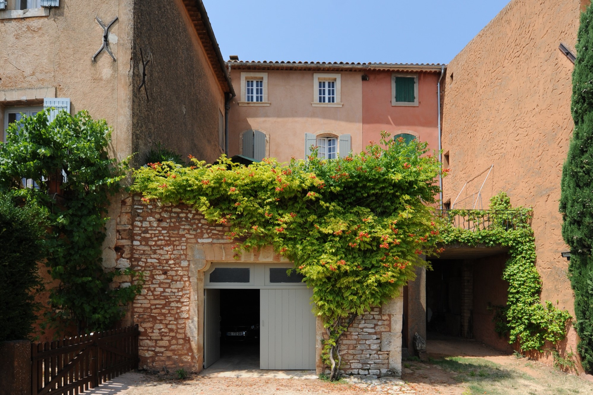 Maison de village avec vue en Luberon