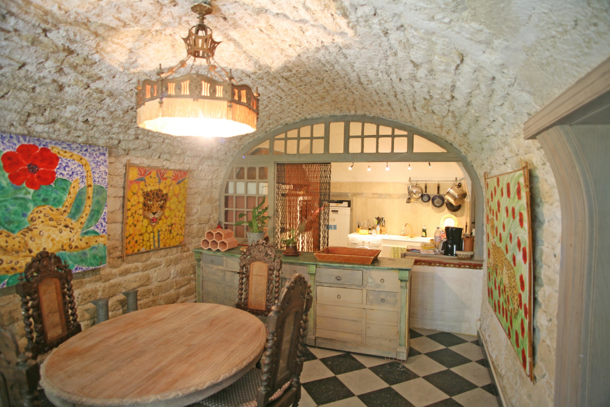Maison de village avec terrain et vue sur le Luberon   