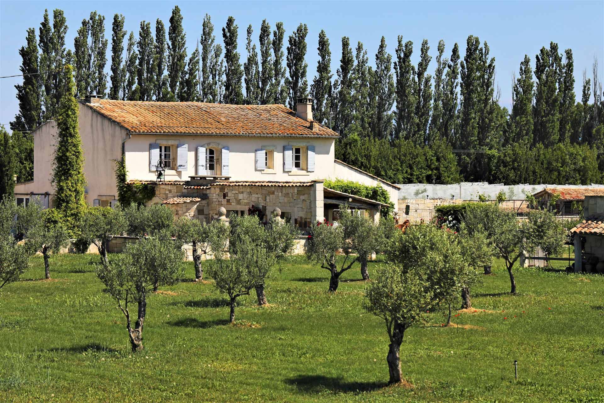 Luberon, Mas de 1830 entièrement rénové au cœur d’un parc paysager    