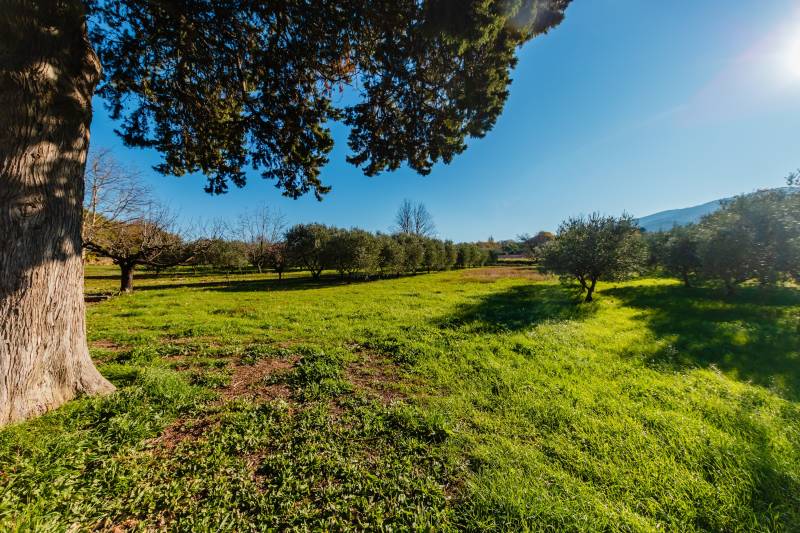 A la vente, maison de maître du XVIIIe siècle à restaurer sur 1,6 ha plein sud à Oppède