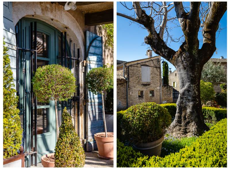 Au cœur de Cabrières-d’Avignon, à vendre, élégante maison de maître rénovée d’environ 300 m² avec de beaux volumes et des matériaux anciens préservés.