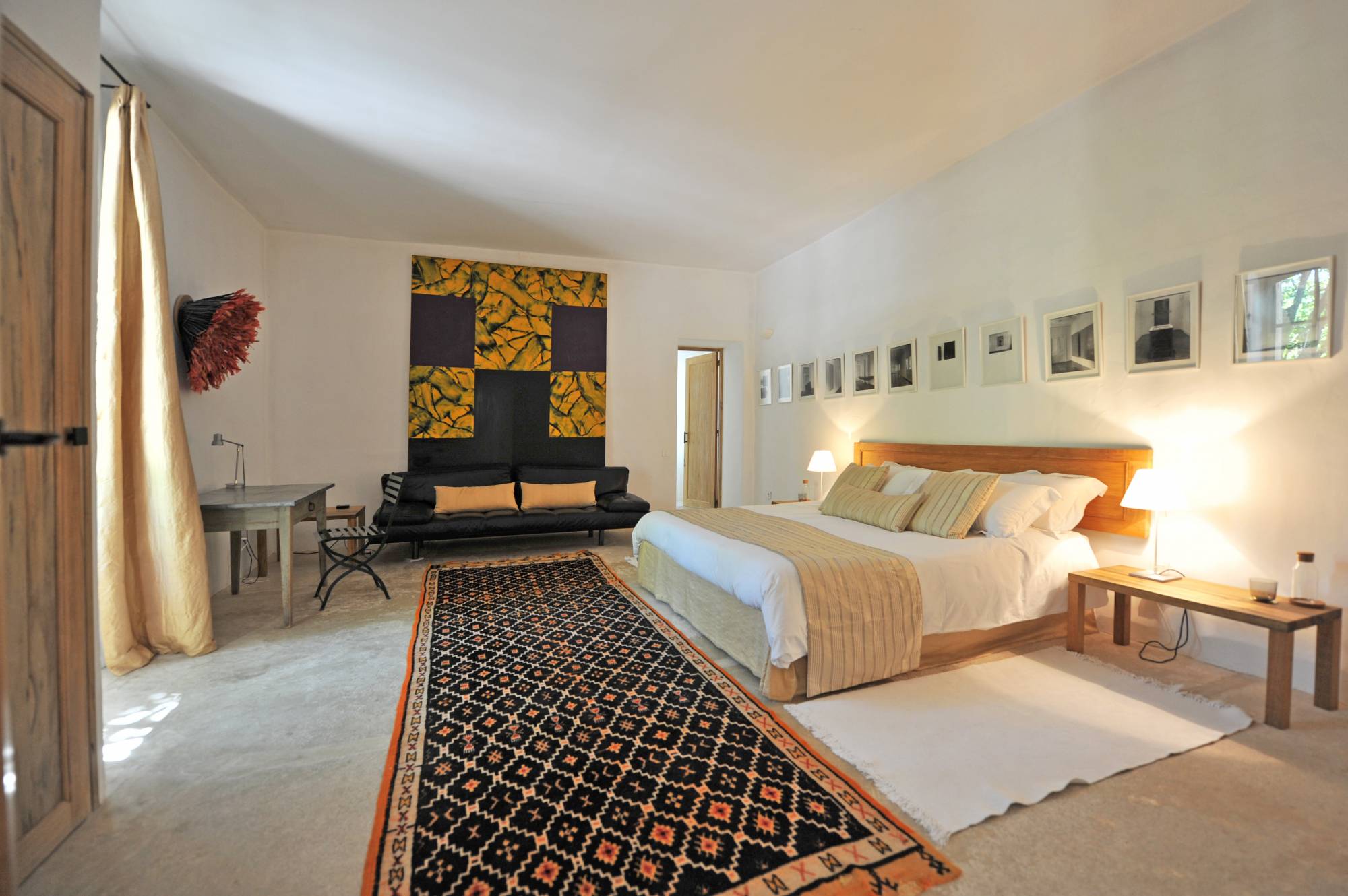 Chambre Prestige Propriété Luxueuse en Pierre de Gordes en Luberon