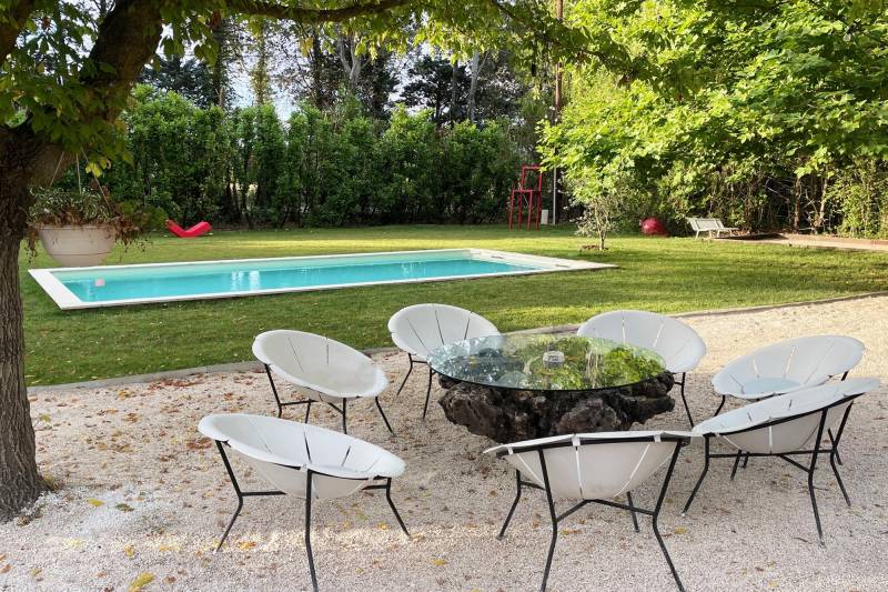 Maison avec piscine à l'Isle sur la Sorgue dans le Luberon