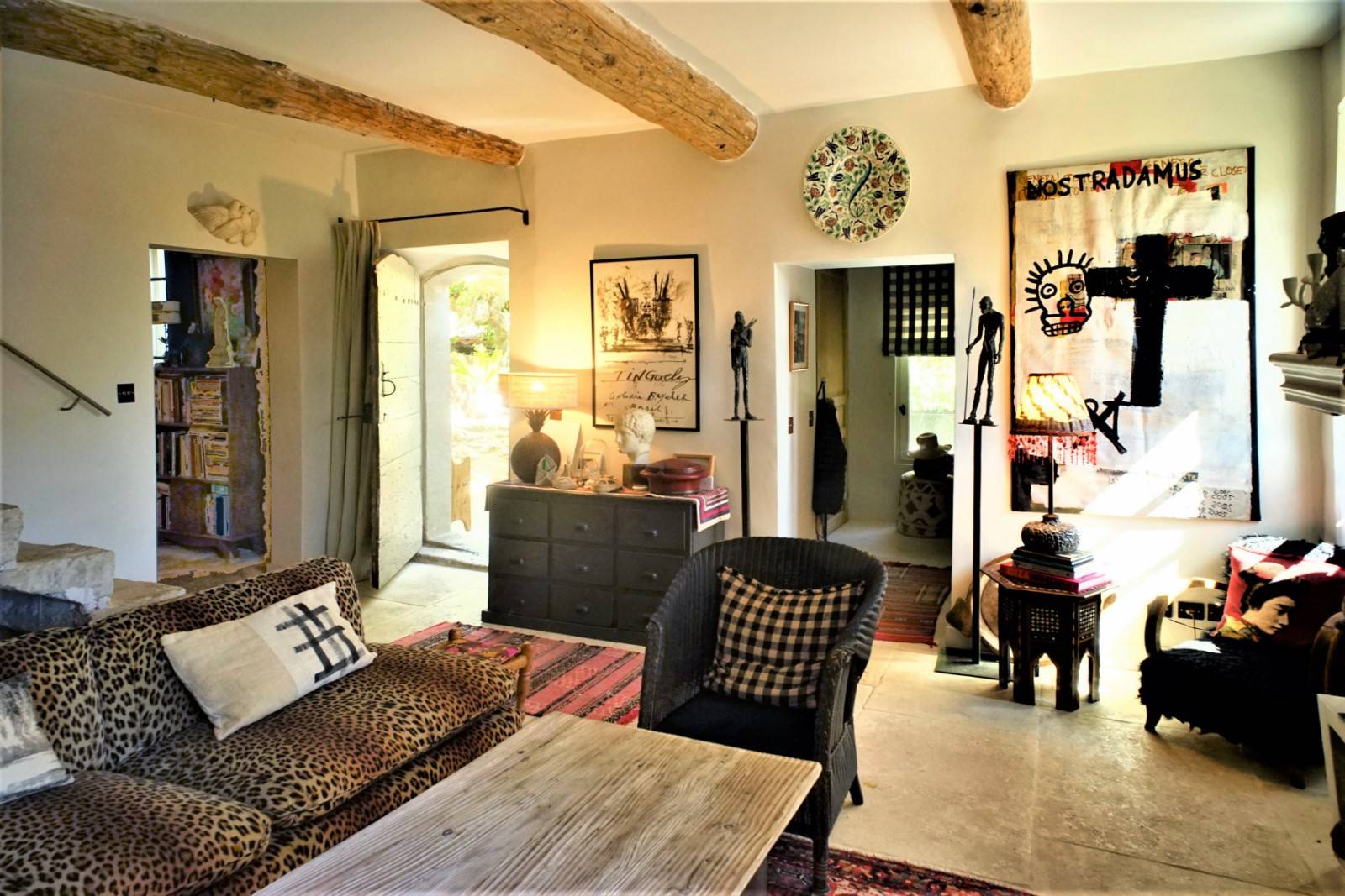 maison de hameau rénovée avec piscine à Gordes  