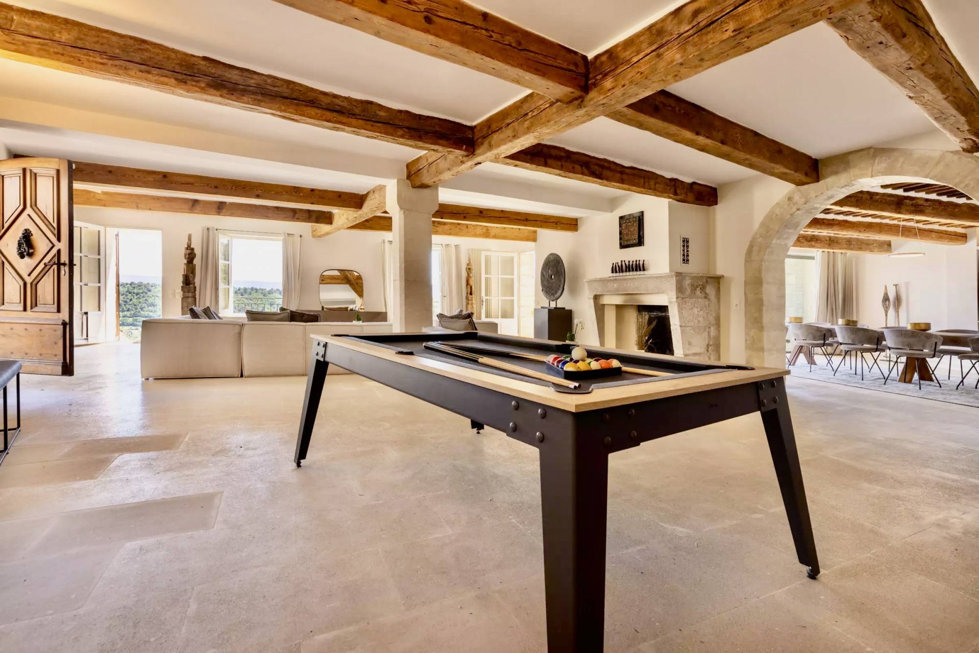 exceptionnelle bastide de village avec piscine et vue panoramique à Gordes  