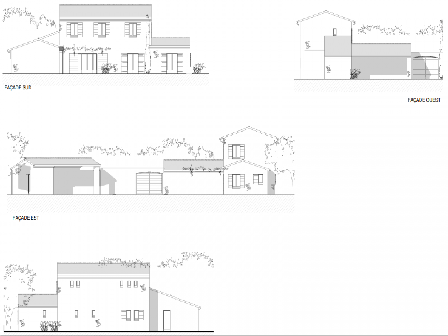 Terrain à bâtir avec permis de construire proche de Gordes   