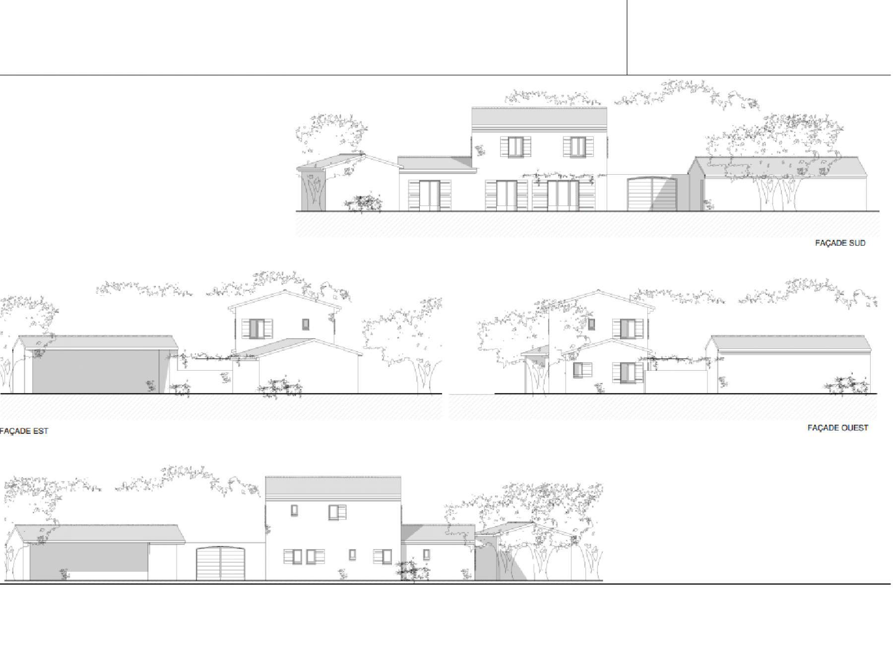Proche de Gordes, rare terrain résidentiel avec permis de construire   