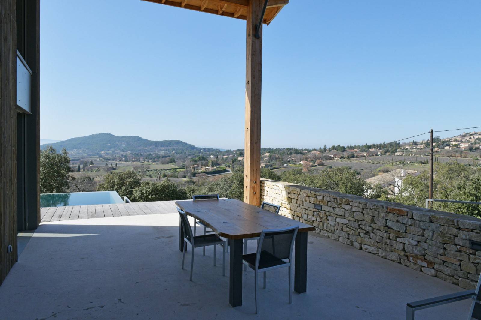 Face au Luberon : Maison passive 