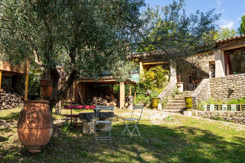 Maison en pierres à Gordes