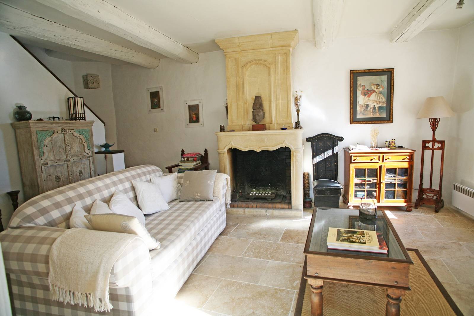 à Gordes, maison de hameau avec jardin    