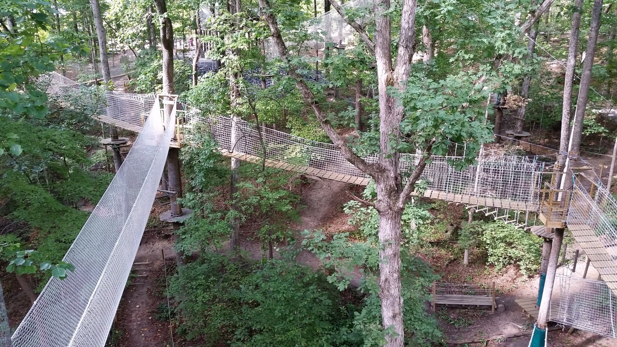 PASSERELLES des CIMES à Fontaine de Vaucluse