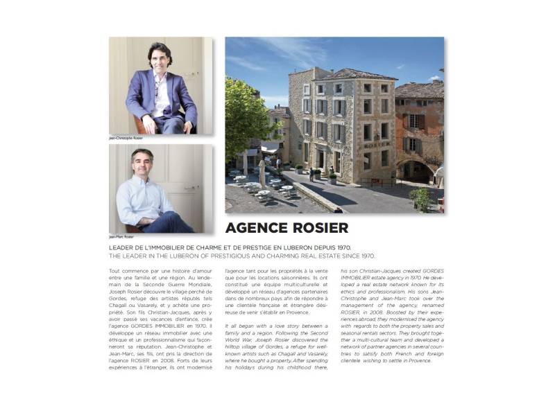 Article paru dans Lov Hotel Collection, le premier magazine de La Bastide de Gordes