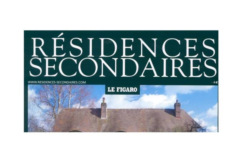 Article paru dans le magazine Résidences Secondaires du groupe Le Figaro : Vaucluse, Résidence des arts et paysages