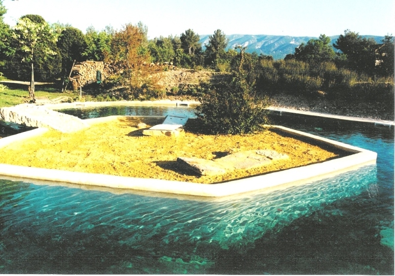Mas en pierre, proche de Gordes, avec piscine sur 1 hectare
