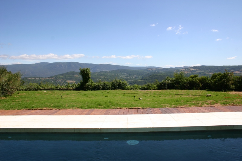 Maison Contemporaine en luberon avec vue fabuleuse