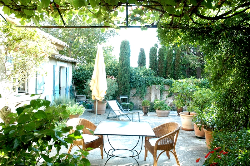 Maison de village avec jardin clos