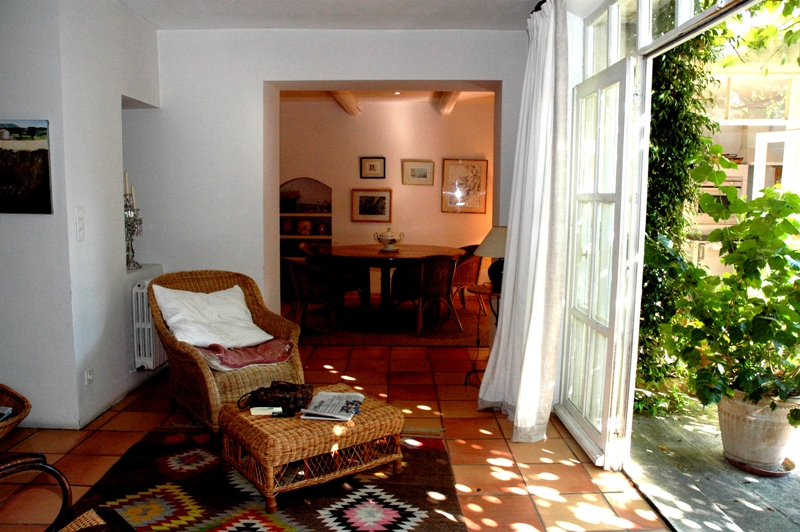Maison de village avec jardin clos