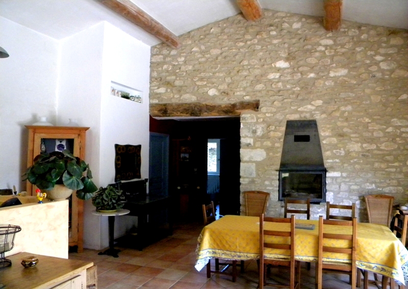 Maison Gordienne face au Luberon