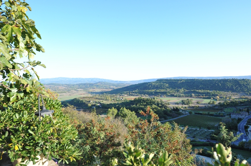 Gordes - Face à la vallée