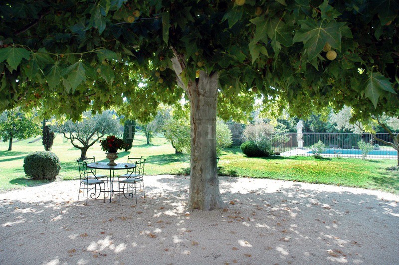 A vendre en Luberon,  mas restauré, proche de Cavaillon  avec vue sur le Luberon.