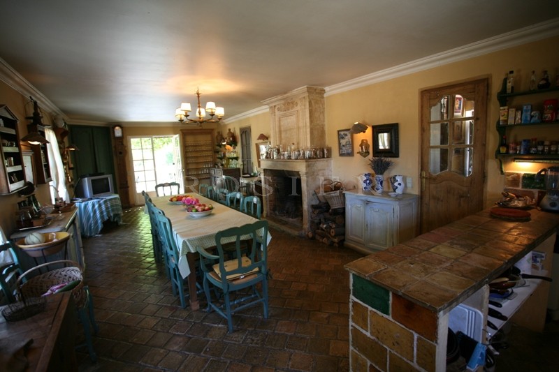 Face au Luberon,    grand mas de famille en vente