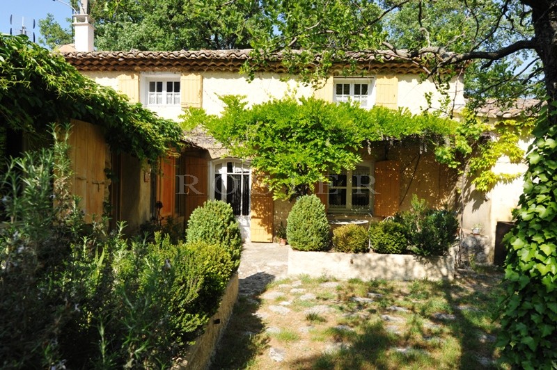 Mas de grand charme avec piscine     face au Luberon   