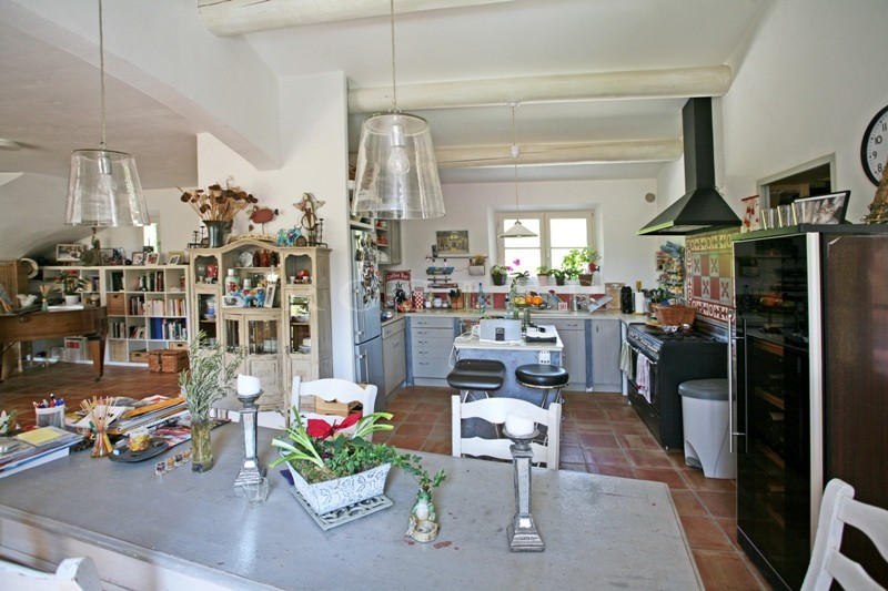 Maison avec piscine en bordure d'un village perché du Luberon  