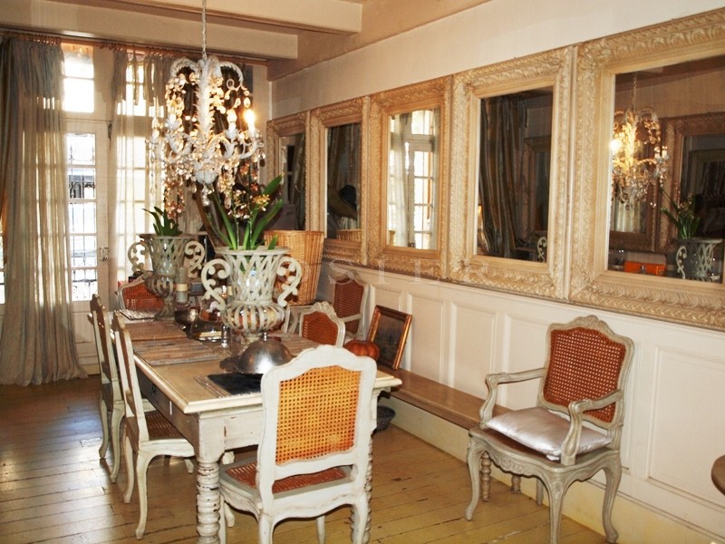 En Provence,entre Alpilles et Luberon,  luxueux hôtel particulier à vendre, avec terrasse et jardin,   
