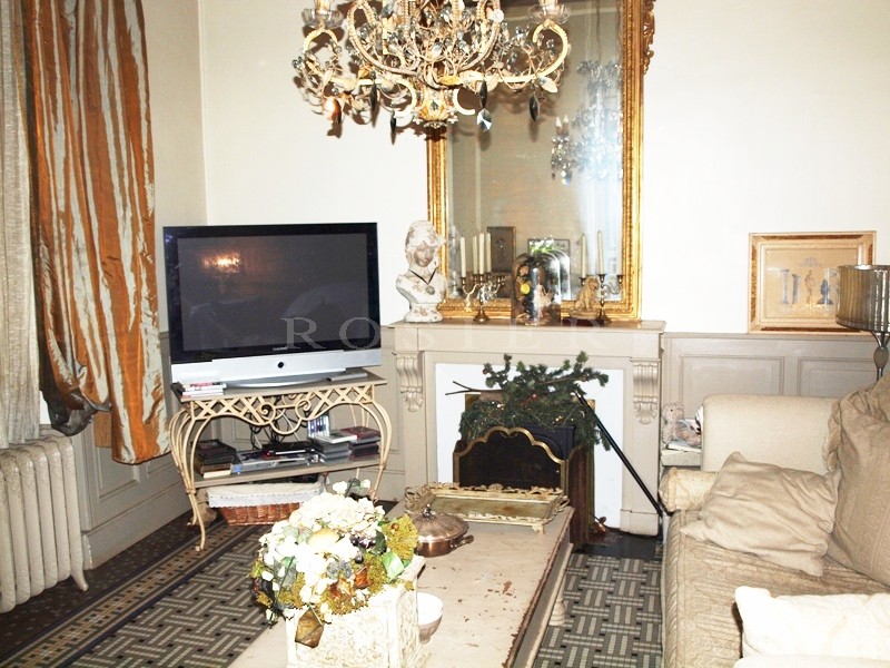 En Provence,entre Alpilles et Luberon,  luxueux hôtel particulier à vendre, avec terrasse et jardin,   