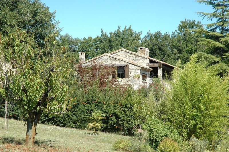 Luberon :   maison de qualité en pierres avec belles vues.