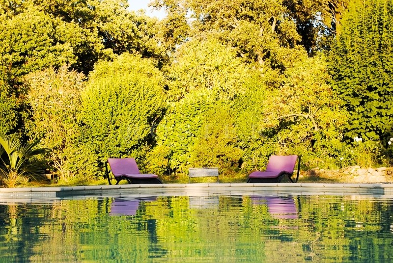 A vendre en Luberon, domaine d'environ 400 m² avec 2 piscines sur 2 hectares   