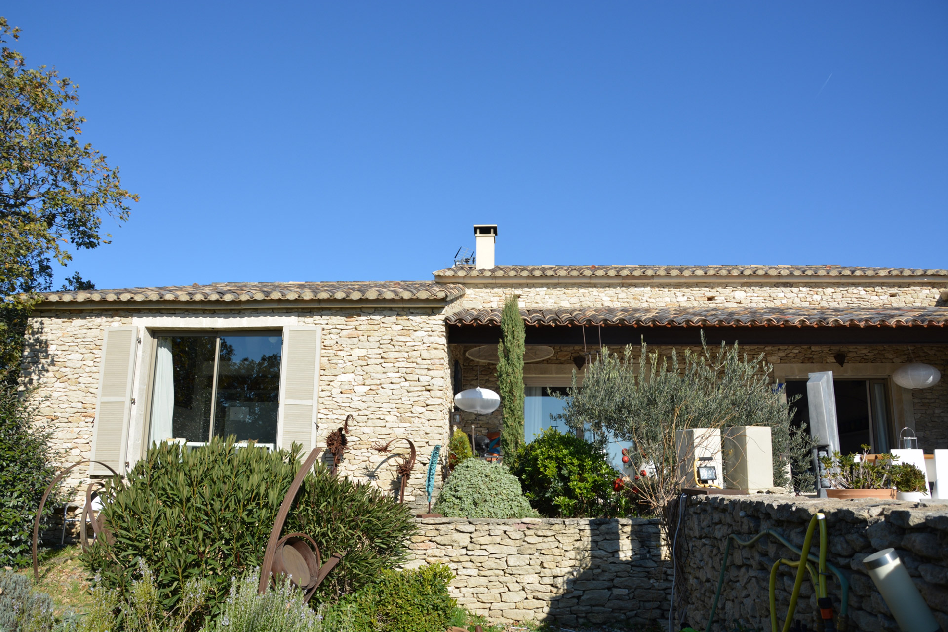 Luberon - Maison de village avec vues.   