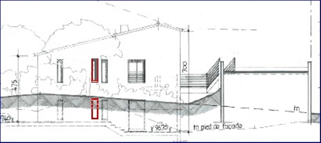 Terrain avec vue et permis, à bâtir près de Gordes   