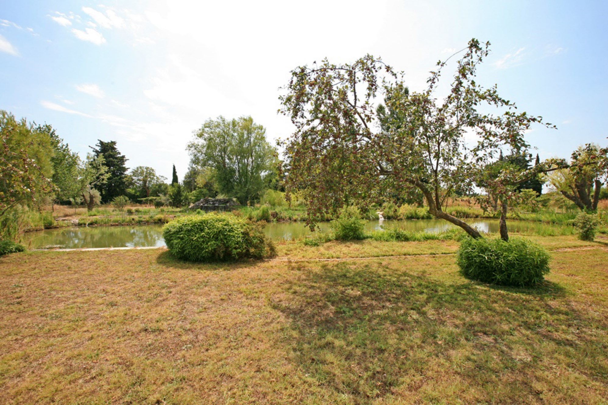 Luberon - Mas sur une propriété avec bassins et jeux d'eau   