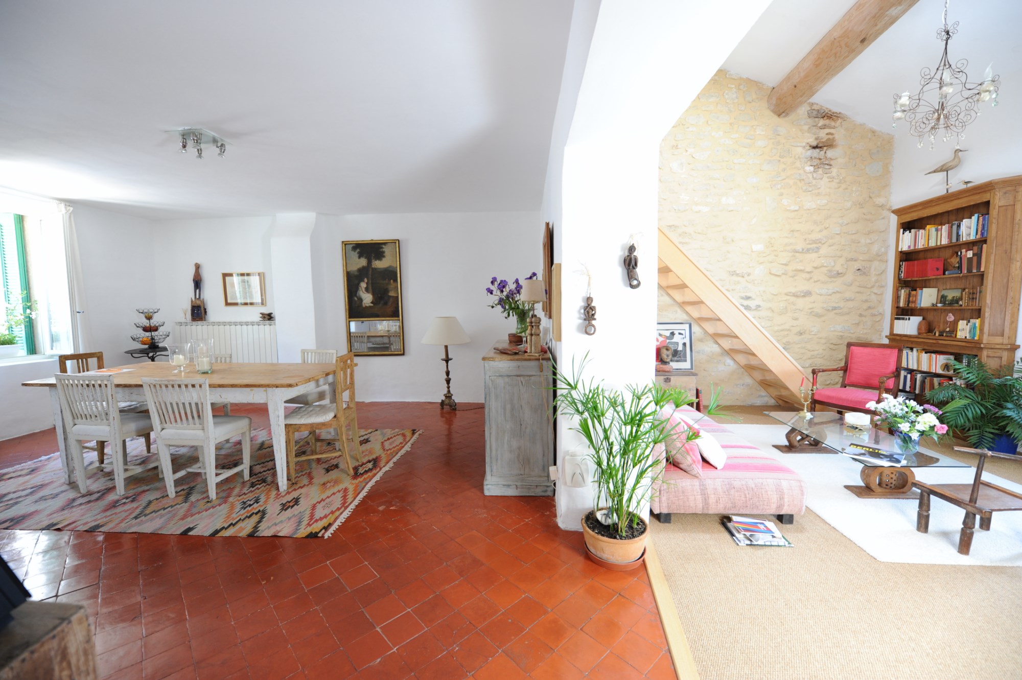 Luberon, à vendre, maison bourgeoise en position centrale,  avec vue panoramique 
