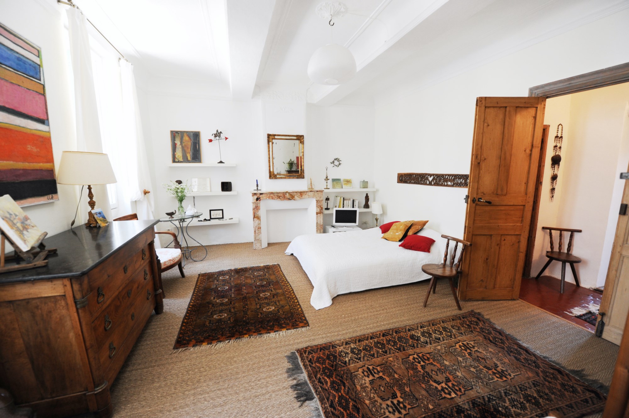 Luberon, à vendre, maison bourgeoise en position centrale,  avec vue panoramique 