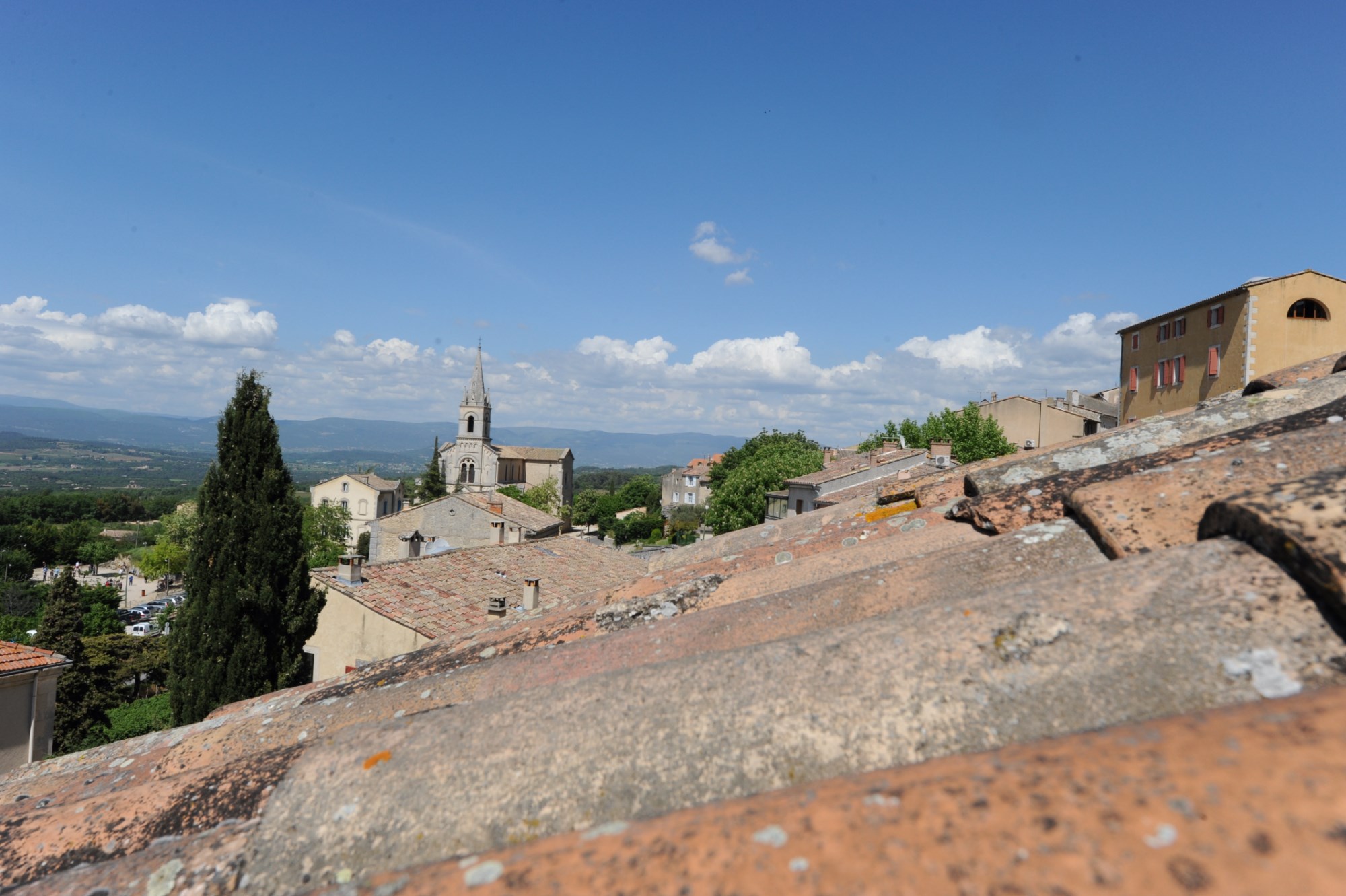 Luberon, à vendre, maison bourgeoise en position centrale,  avec vue panoramique 