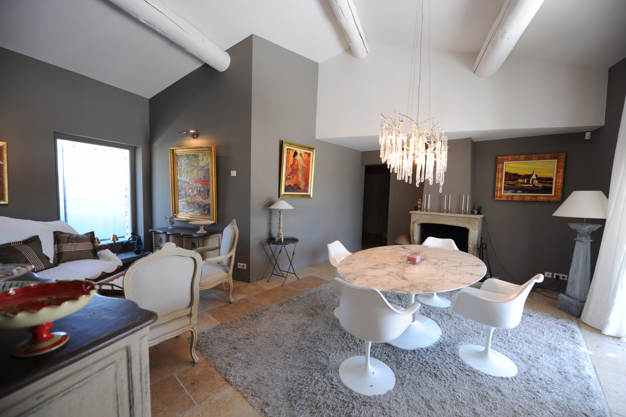 En Luberon, à vendre, belle maison provençale en pierres,  avec jardin et piscine chauffée 