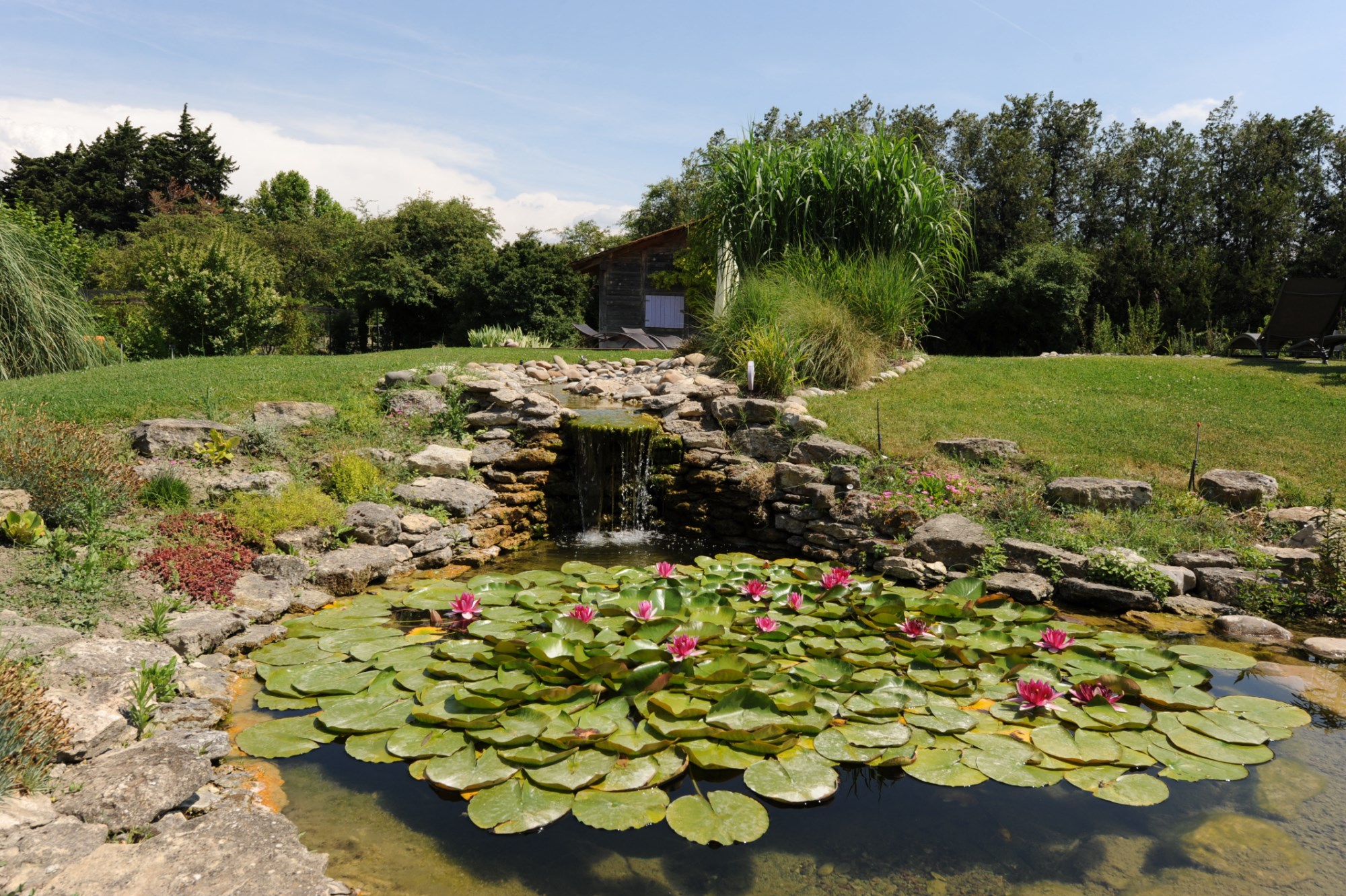 Pays de Sorgue, à vendre mas ancien restauré avec soin sur plus d'un hectare de terrain     