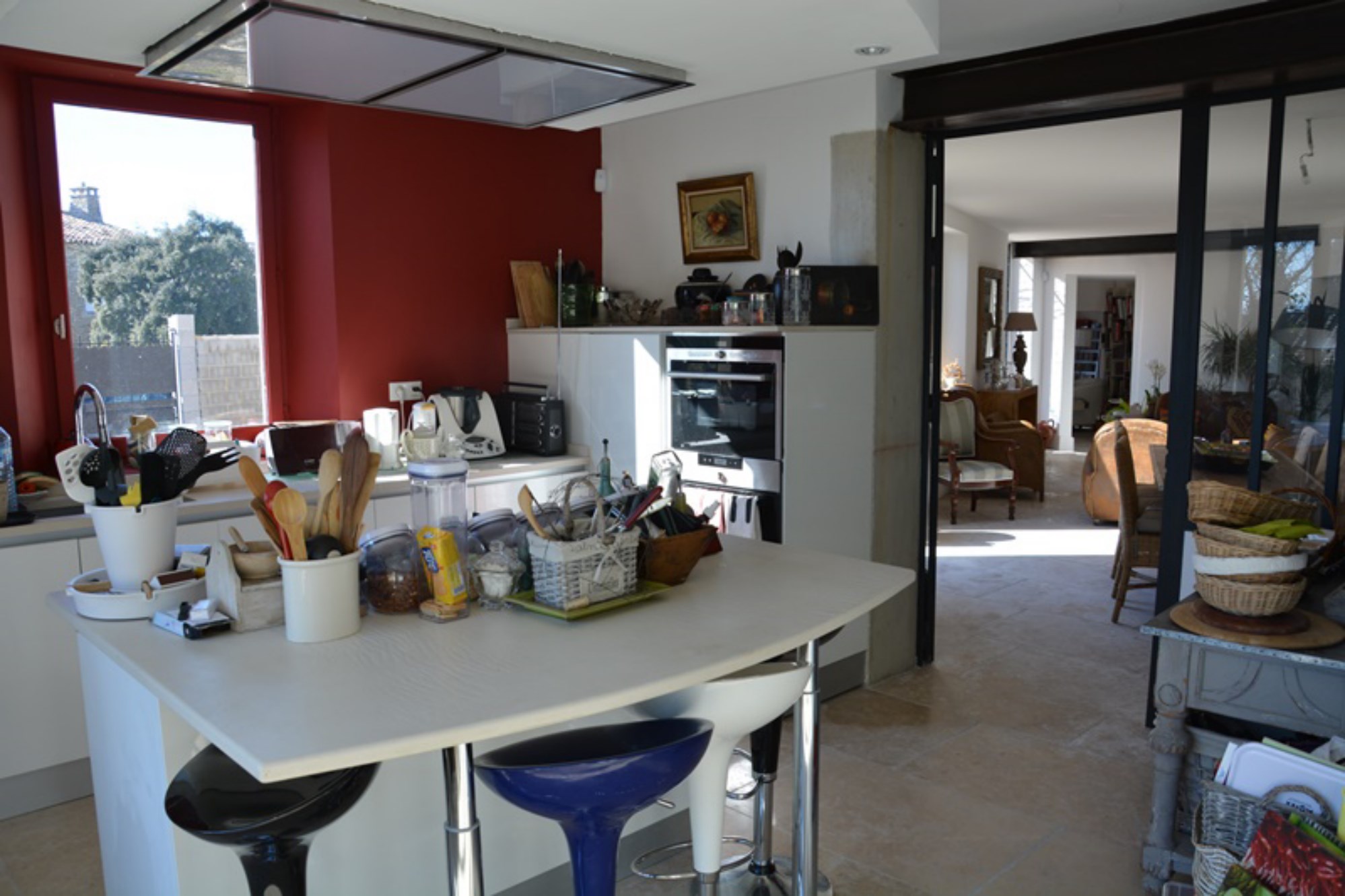 A vendre,  à Gordes, magnifique maison de village avec jardin  