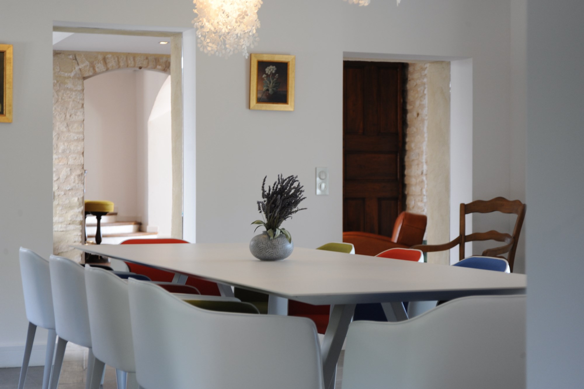 En Luberon, à vendre,   grand mas de famille avec piscine et dépendances