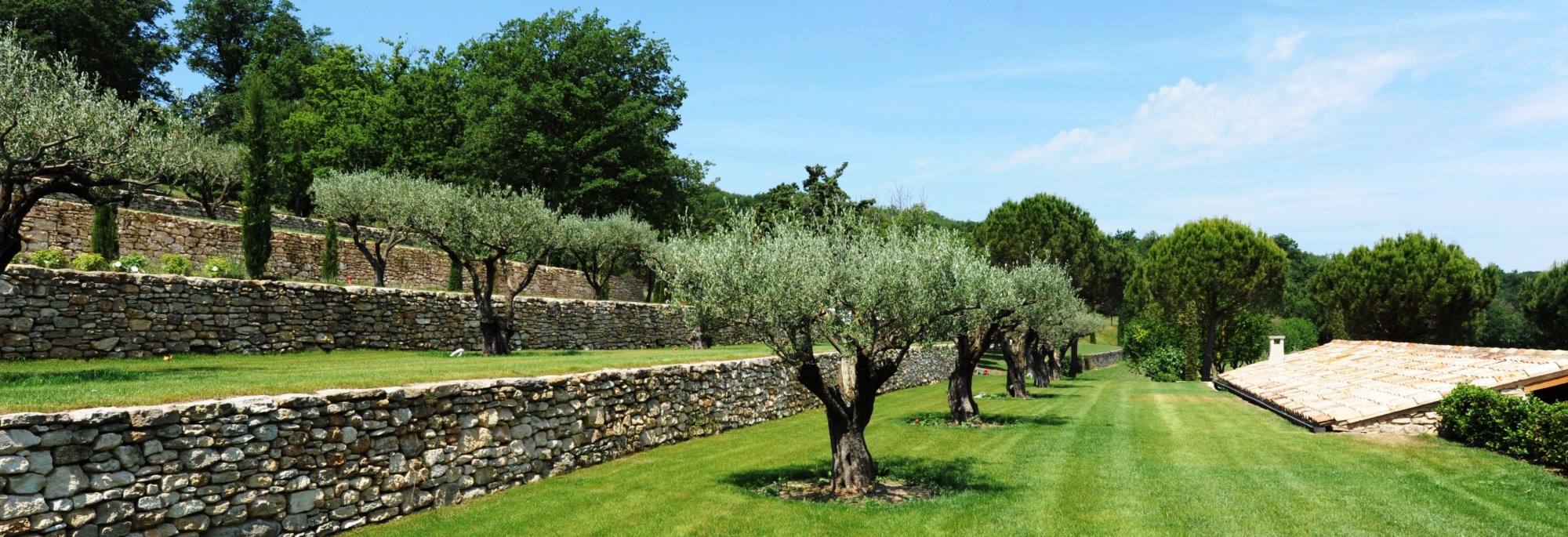 A vendre, face au Luberon,  élégante propriété de famille, sur 3 hectares  