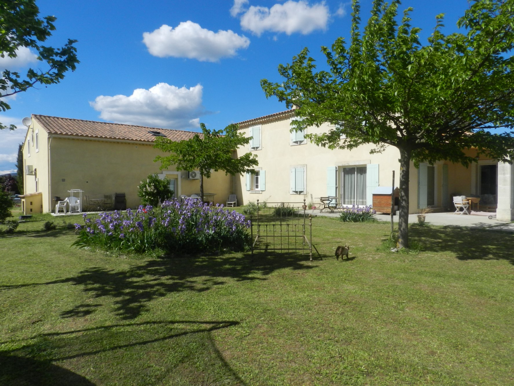 Proche Ménerbes, maison avec dépendances et piscine sur plus d’un hectare   à vendre