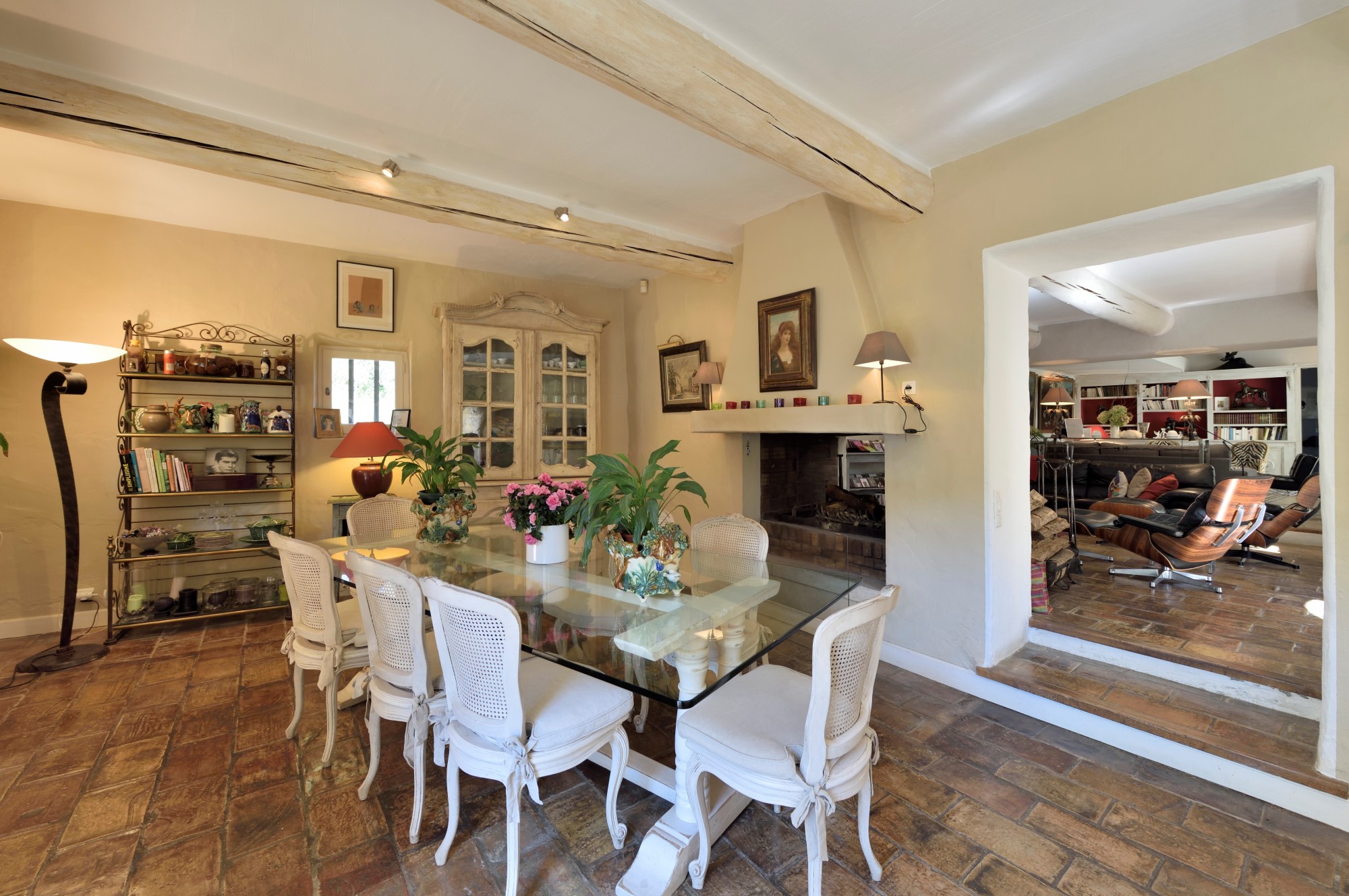 Intérieur charmant et soigné pour cette très belle maison du Luberon