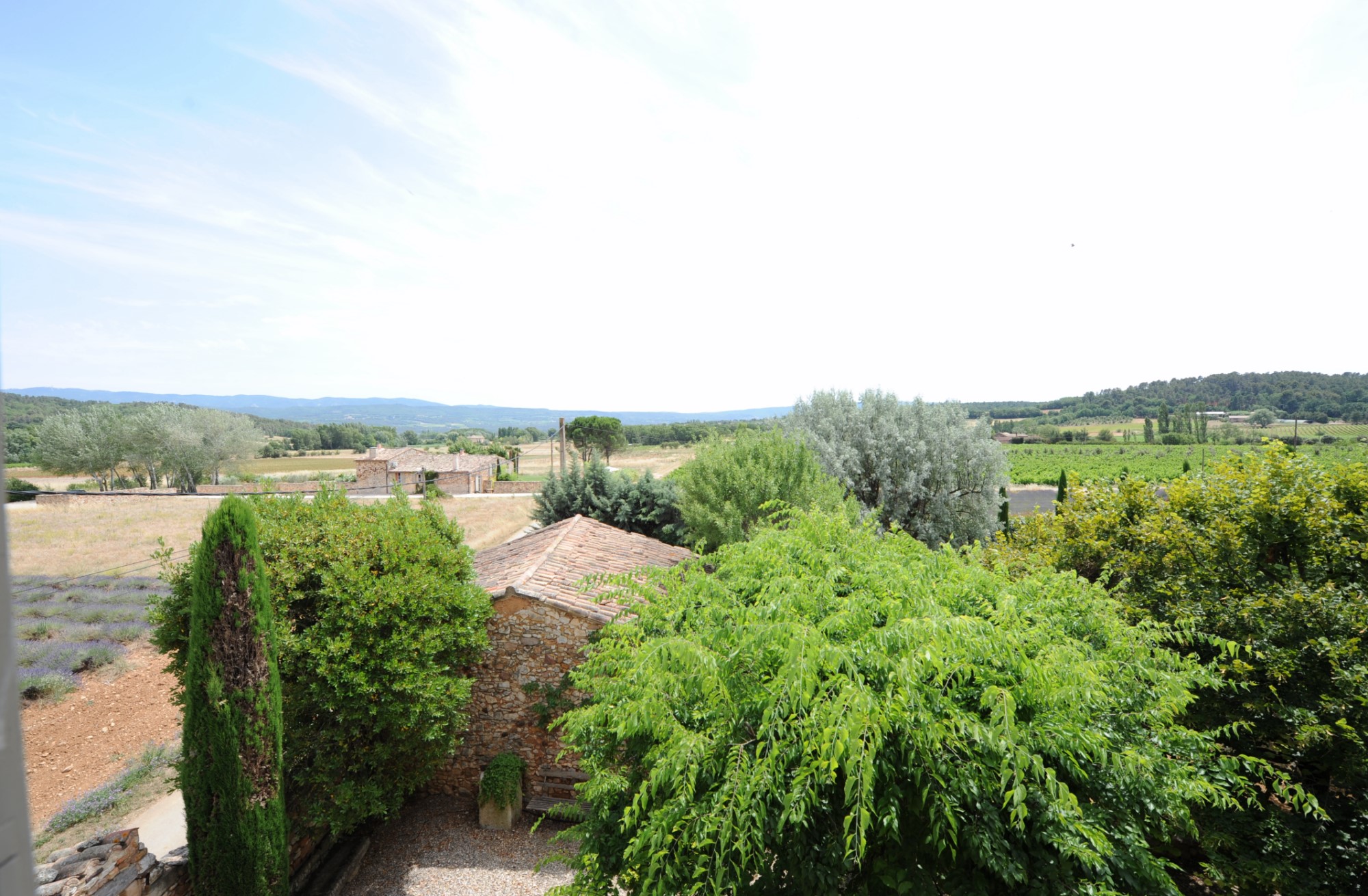 Mas avec vue à vendre dans le Luberon