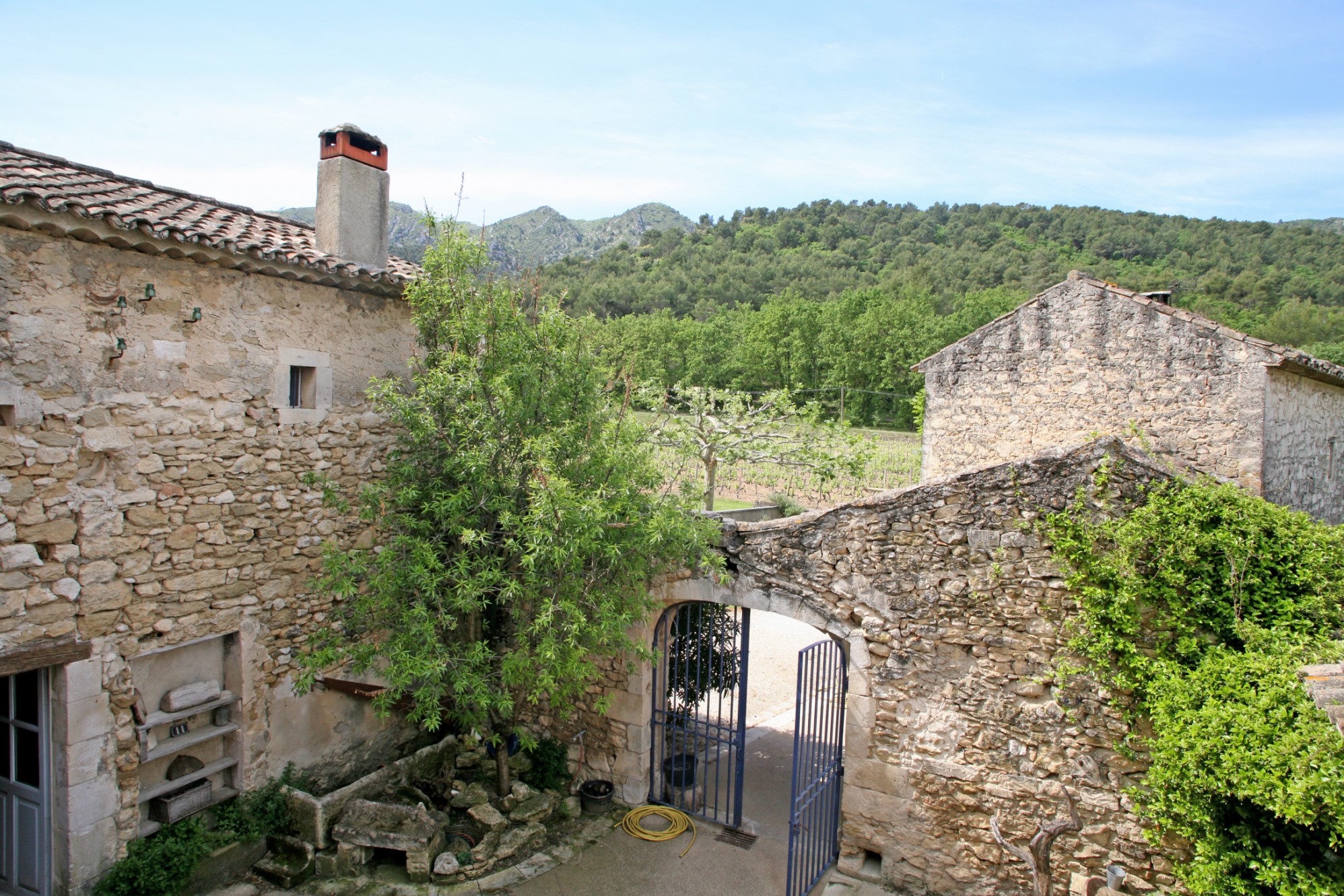 A vendre, au cœur du Triangle d'or du Luberon, authentique mas provençal restauré avec piscine et annexe.