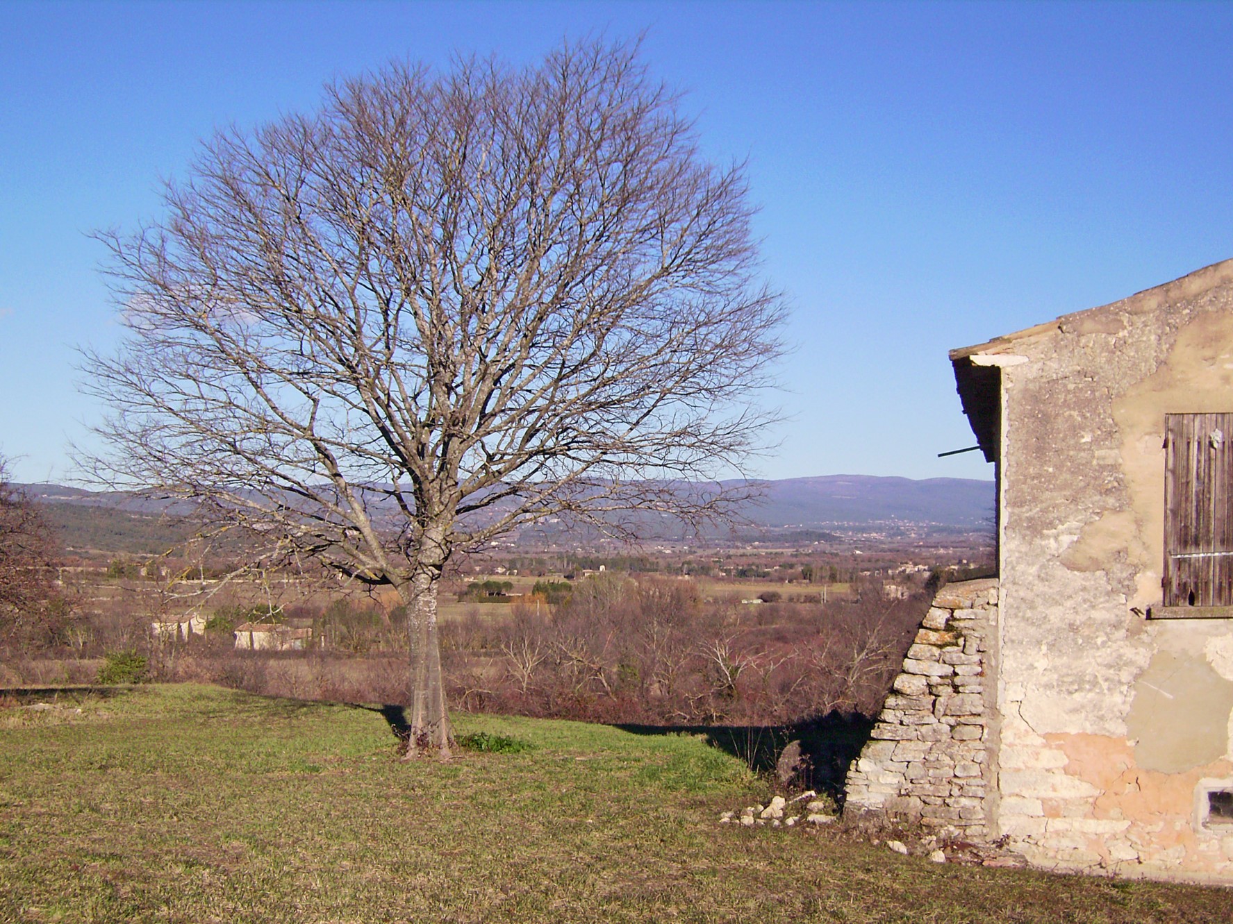 Ferme à rénover avec vue à vendre en Luberon